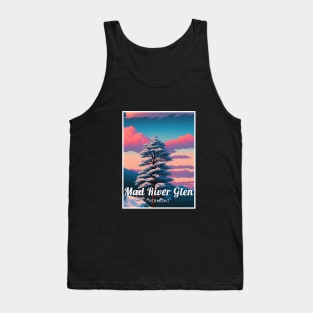 Mad River Glen Vermont Ski Usa Tank Top